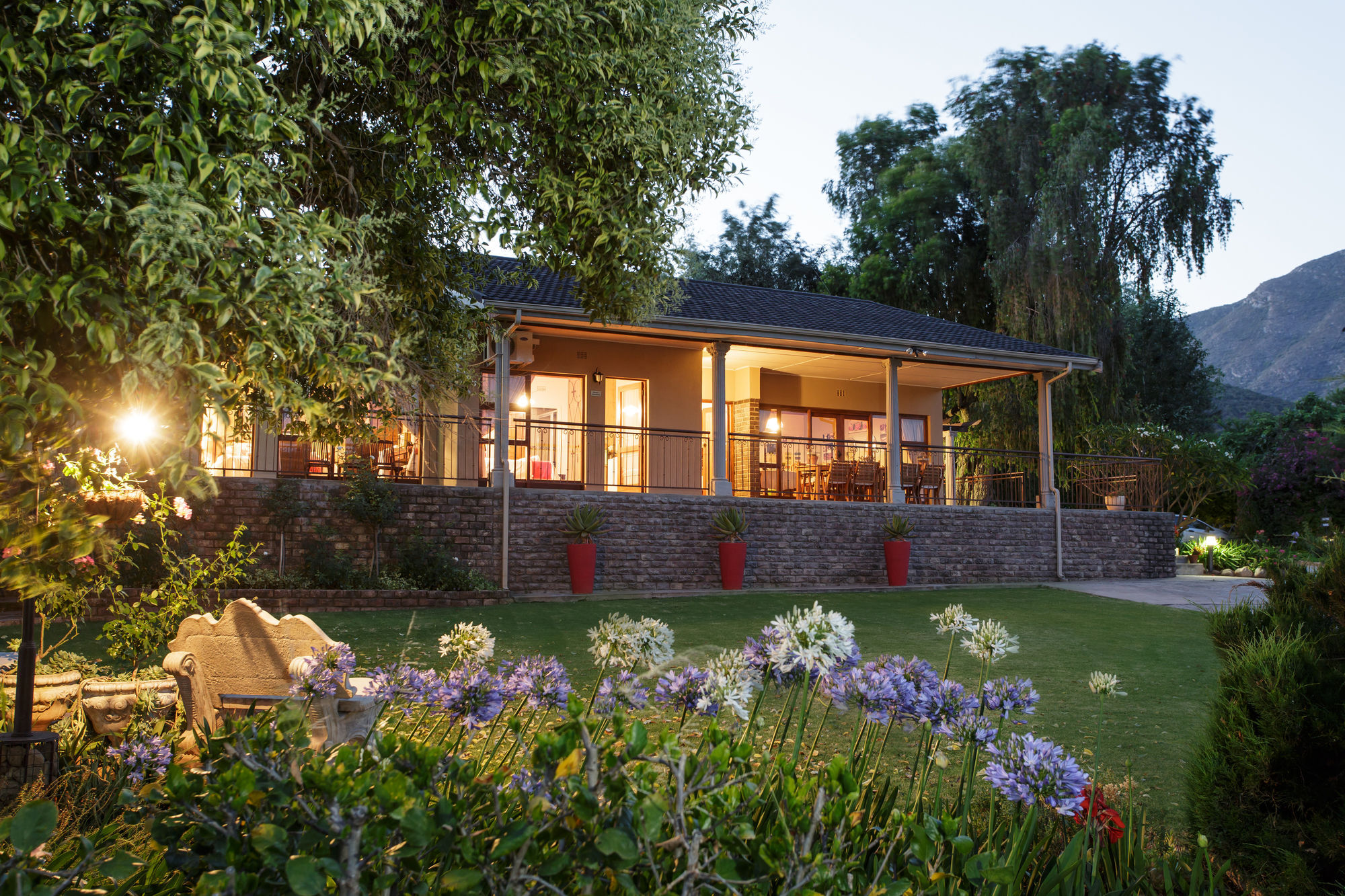 Die Fonteine Country Guesthouse And Glamping Oudtshoorn Buitenkant foto
