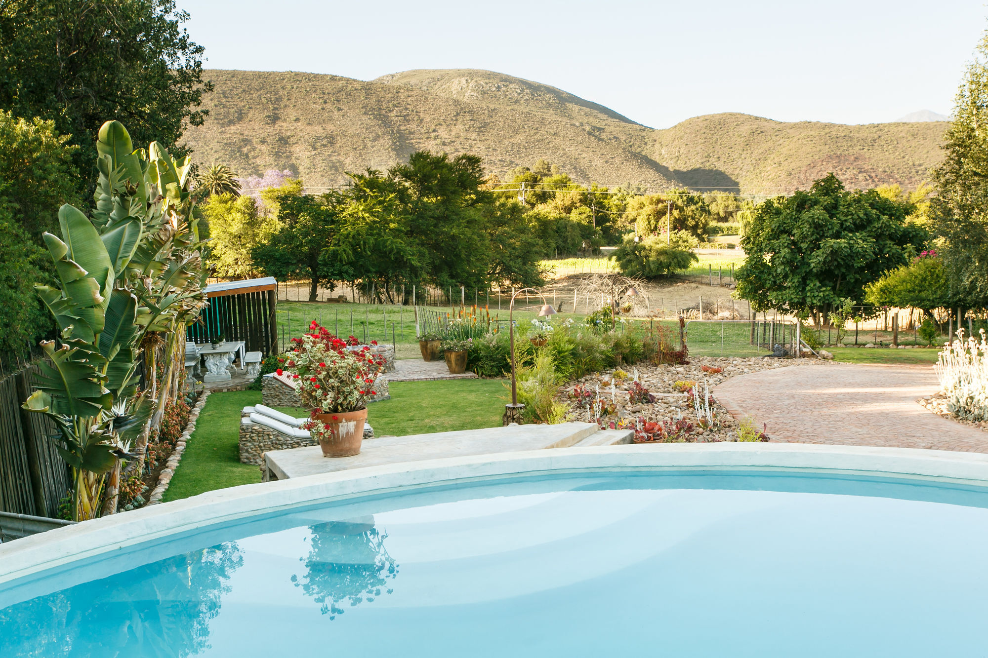 Die Fonteine Country Guesthouse And Glamping Oudtshoorn Buitenkant foto